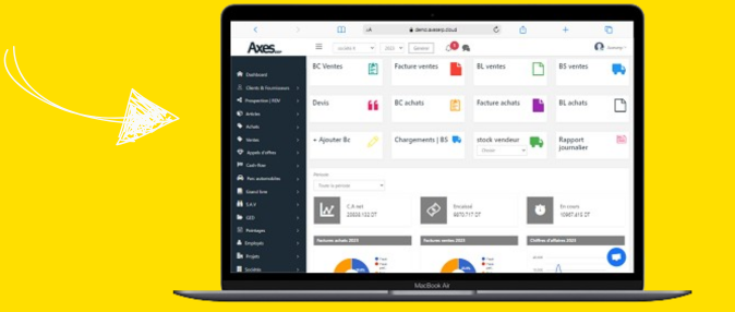 ERP distribution - commerciale TUNISIE